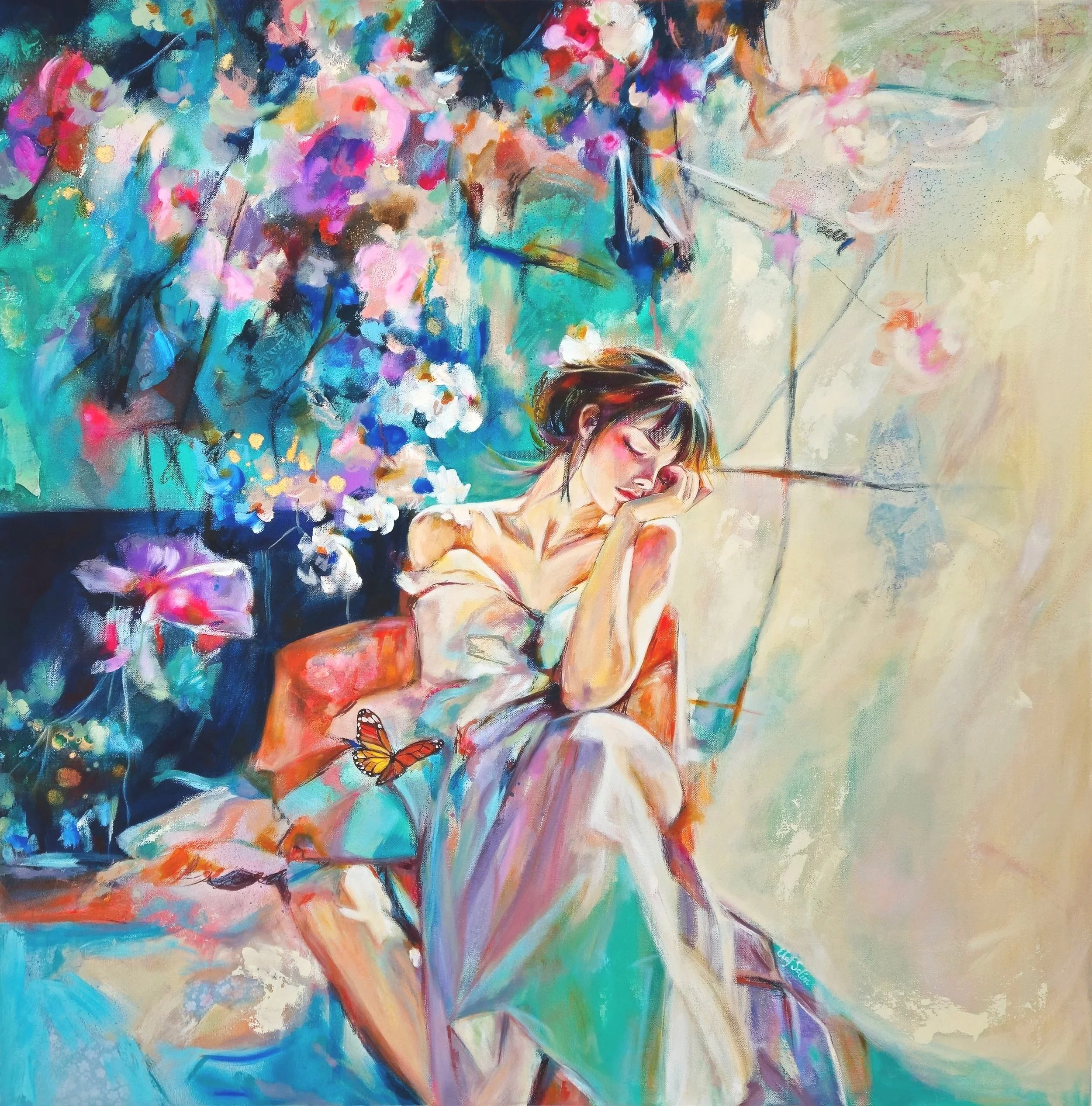 Leaning into Soft Petals
