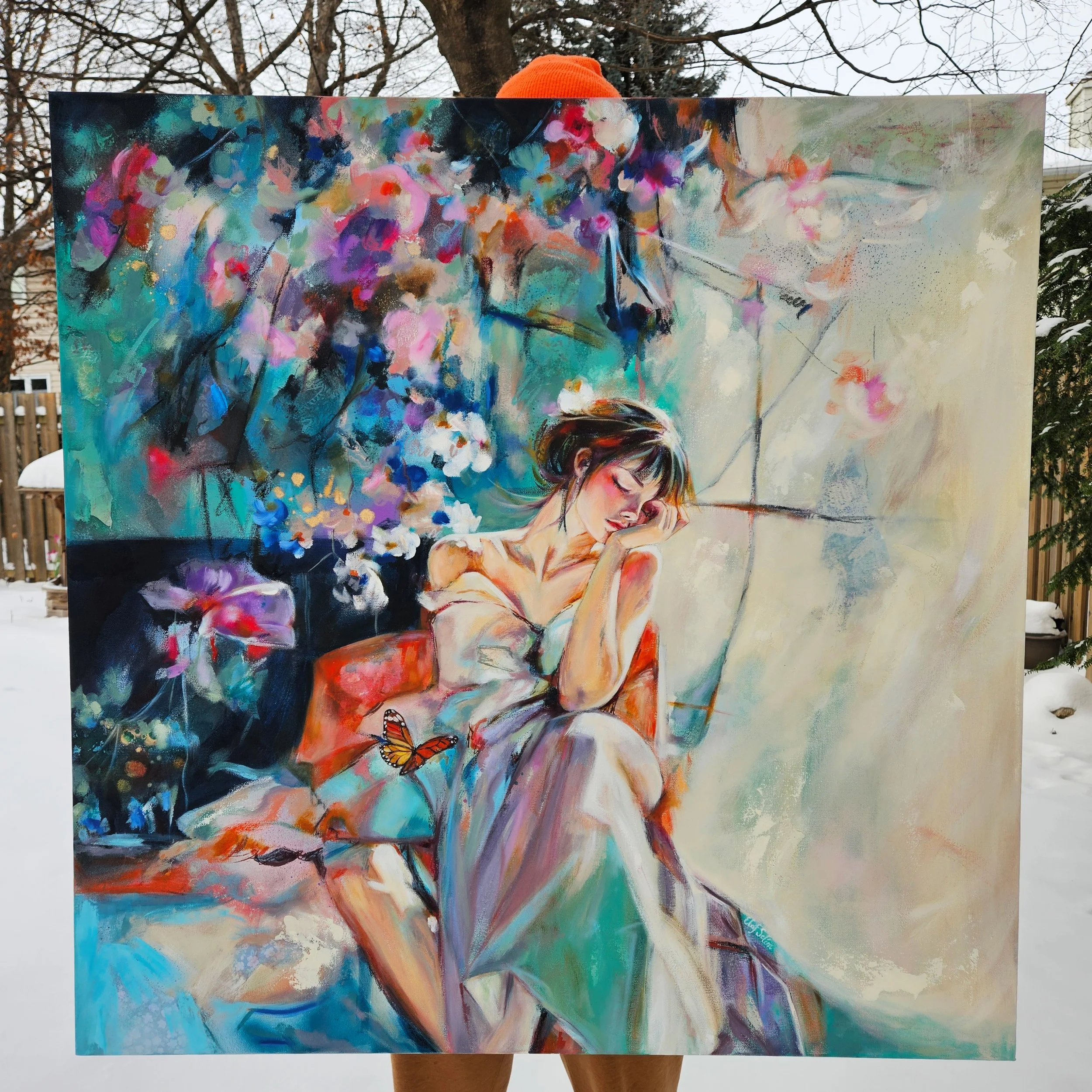 Leaning into Soft Petals