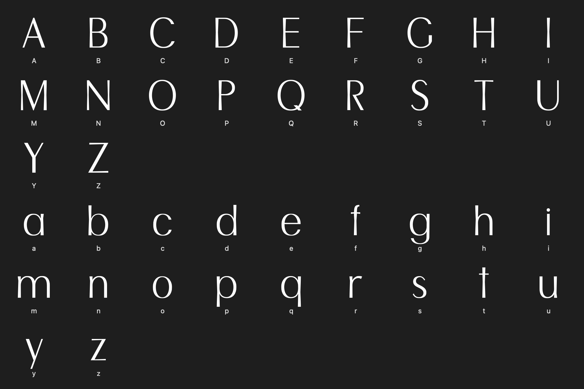 Lettering & Type Misc.