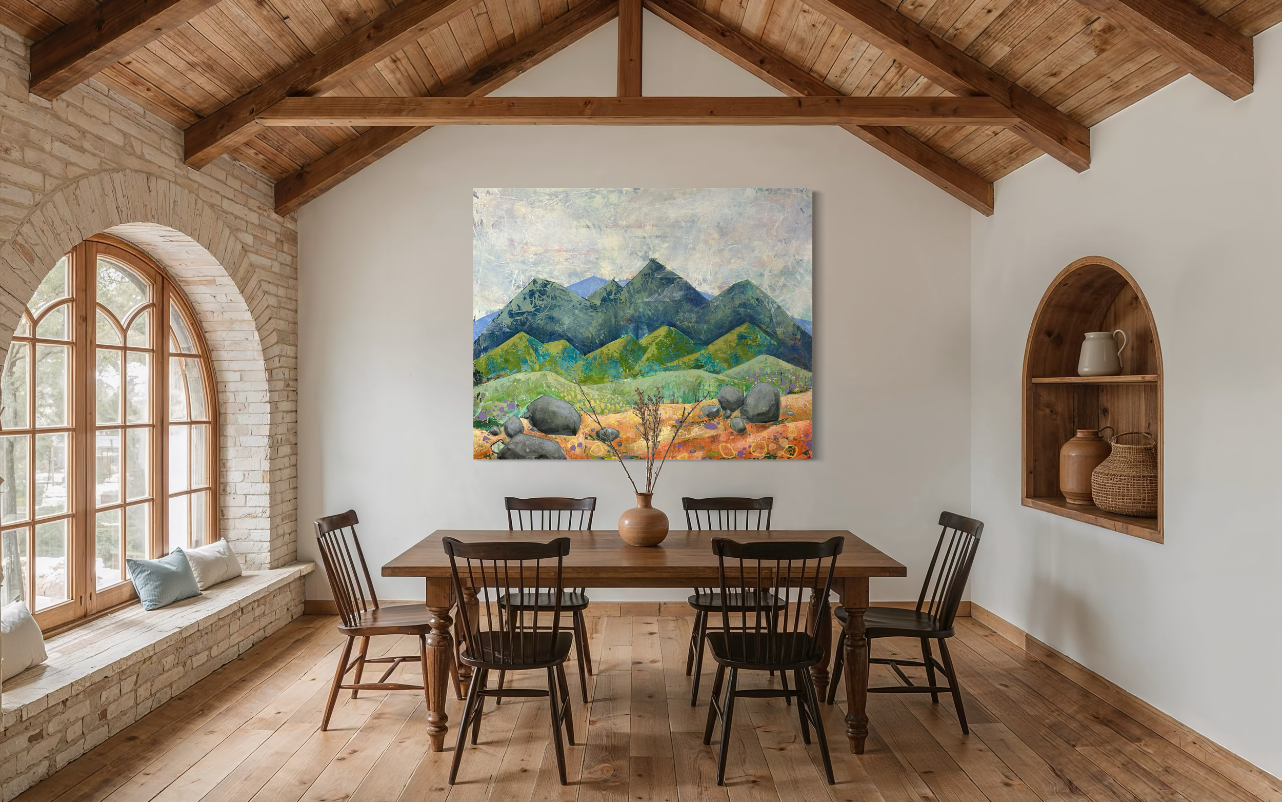 "Crown Peak 2.0" in a setting