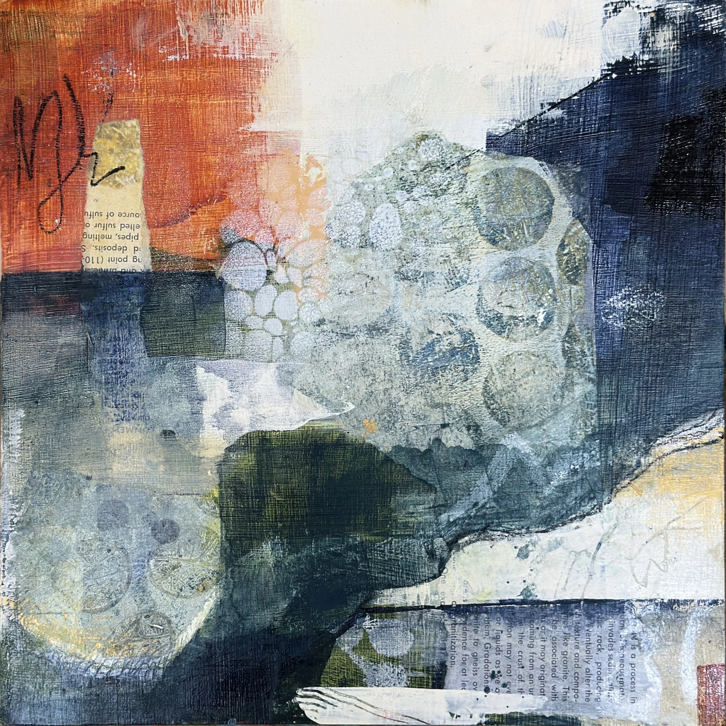 ETHEREAL I
Acrylic and collage on panel
10x10 in
SOLD