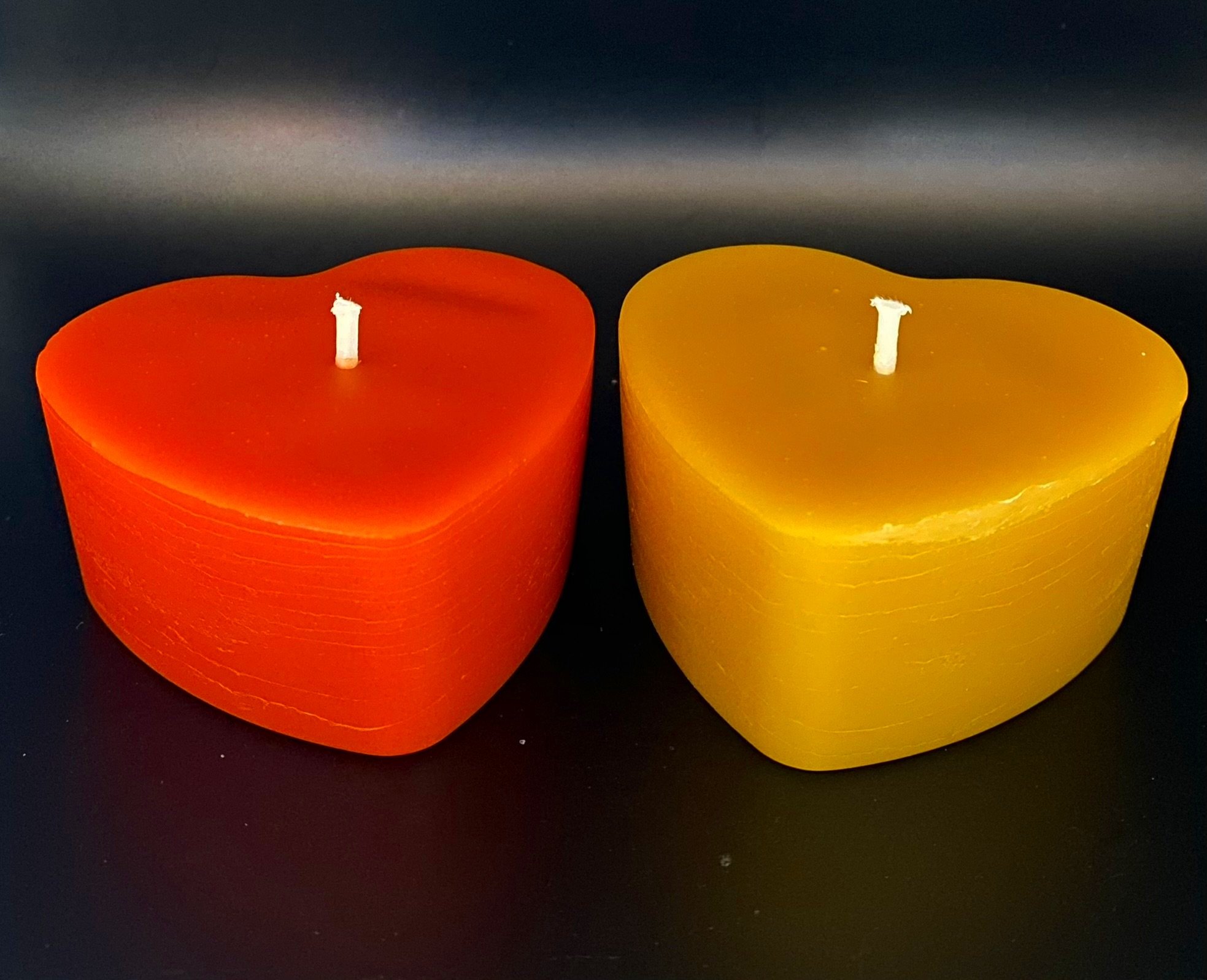 Beeswax Pillar Candles (Medium) — ~ Pure Raw Beeswax~ ~Casper Candles~