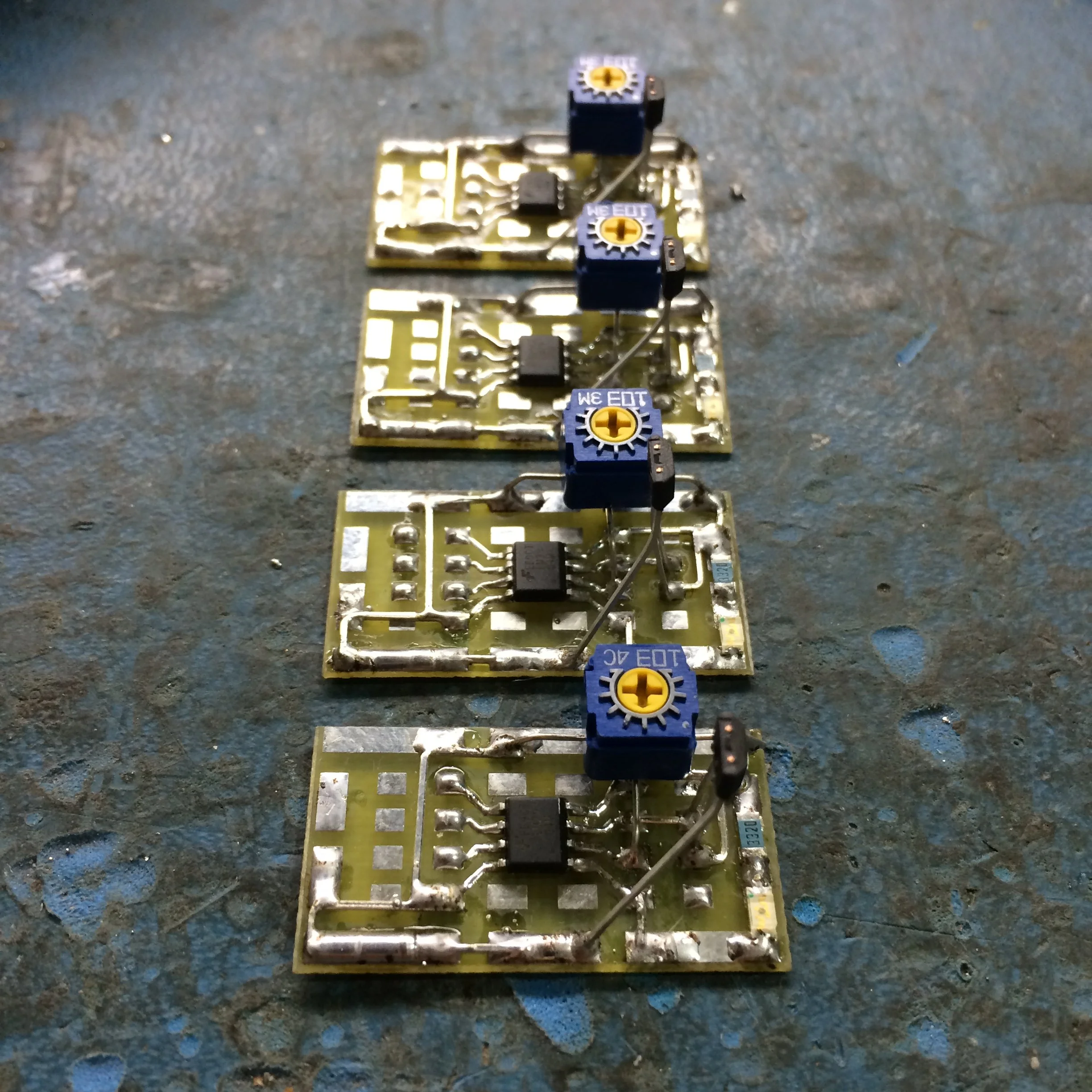Custom microcontroller timer circuit board