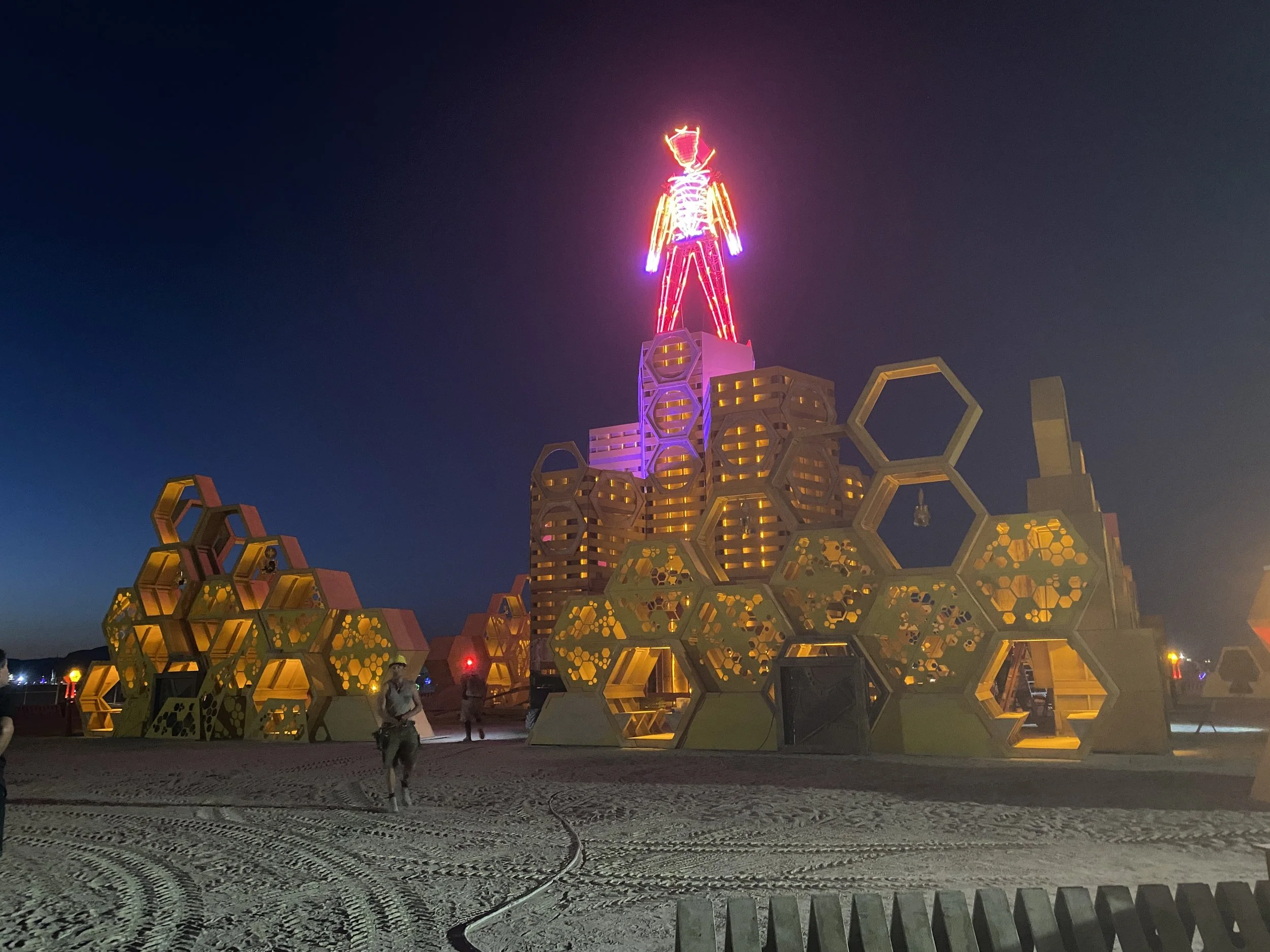 LED Pod Illumination for Man Base - Burning Man 2023