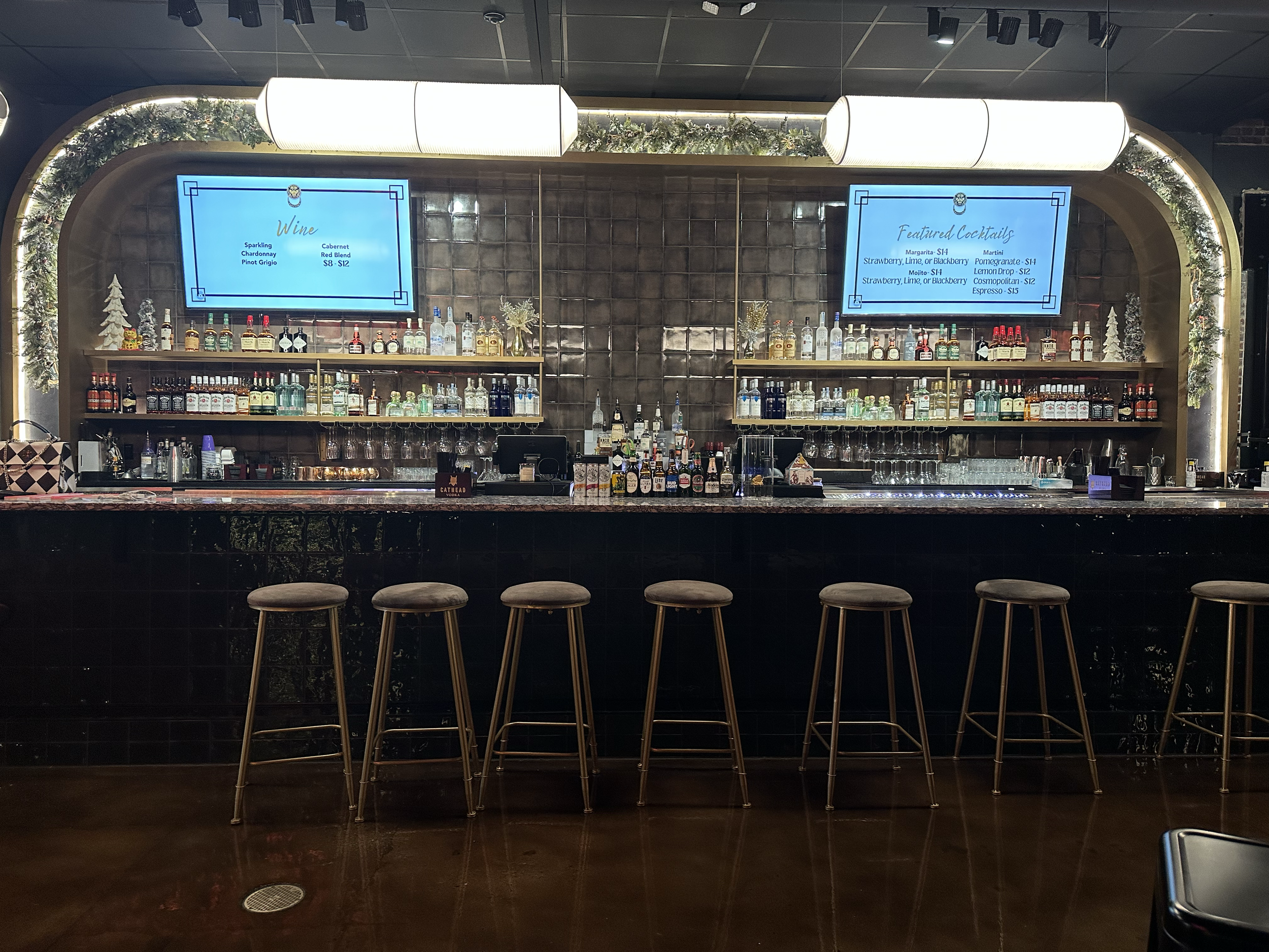 Main event space - Bar view