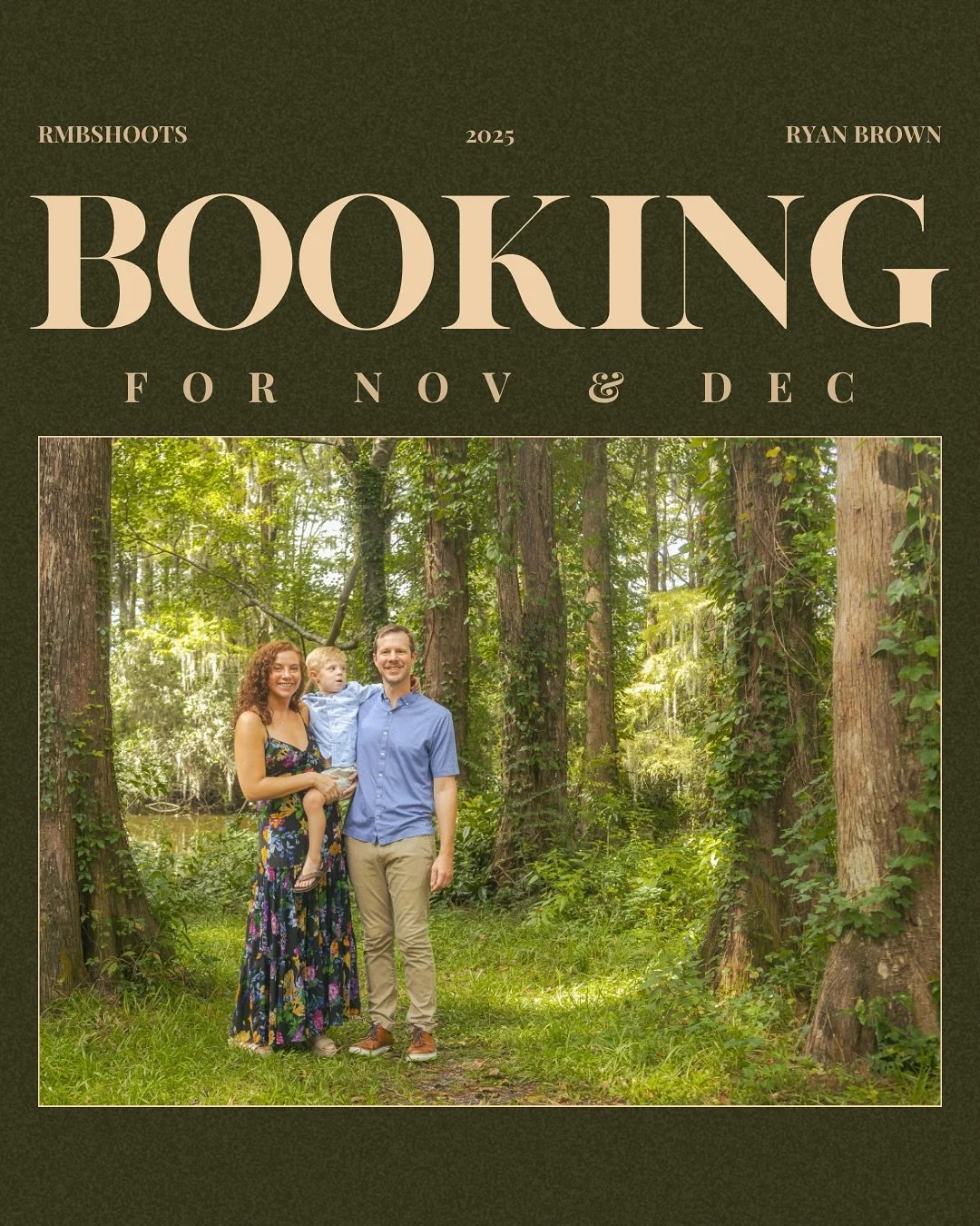 Got a ton of availability the rest of the year! 

Take a look at my session offerings and don't hesitate to reach out via DM or through the link in my bio. 

After losing my full-time job, I'm focusing on my business and ready to take on more shoots.