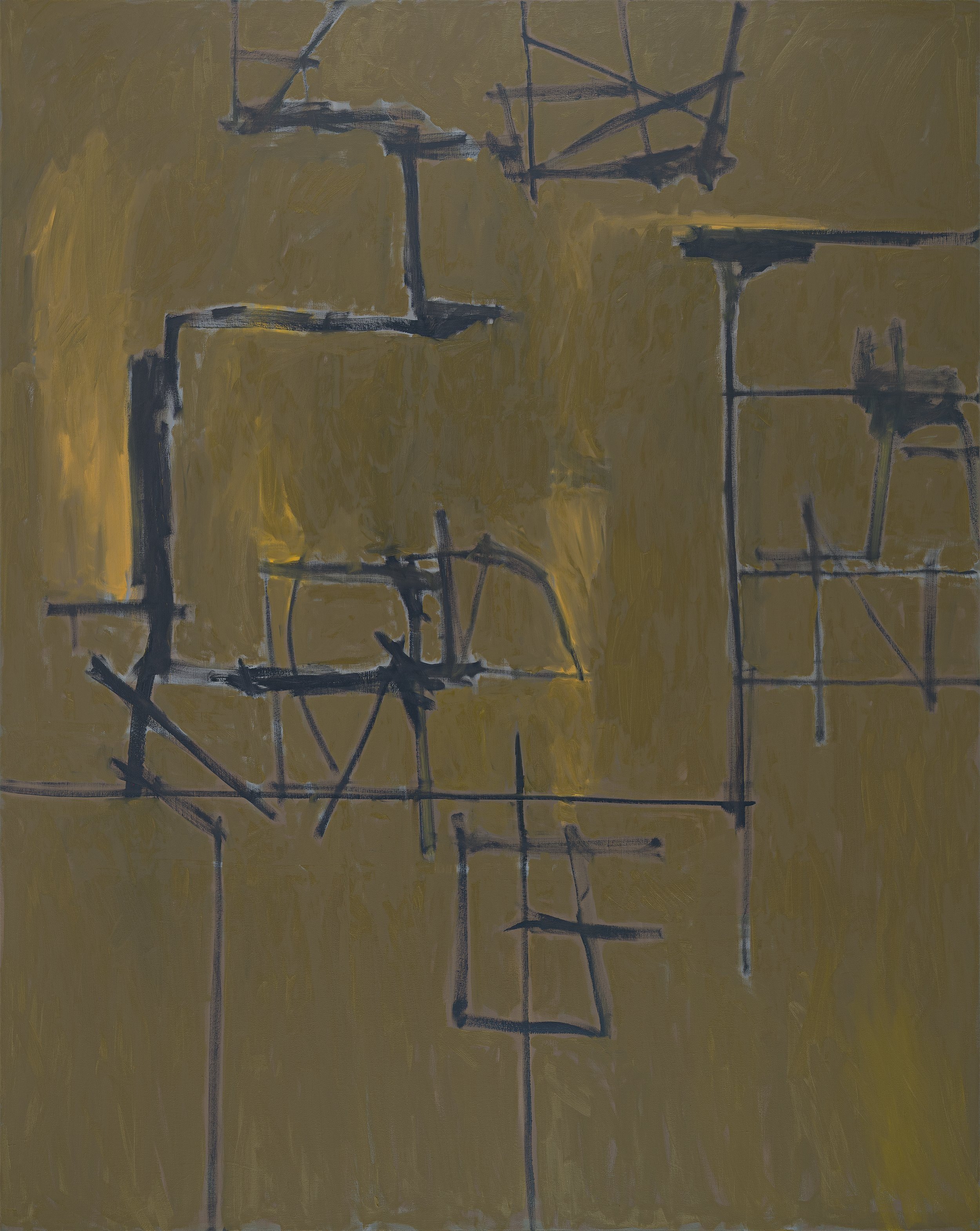 Frontier, 2025, Oil on canvas, 78 x 62 in.