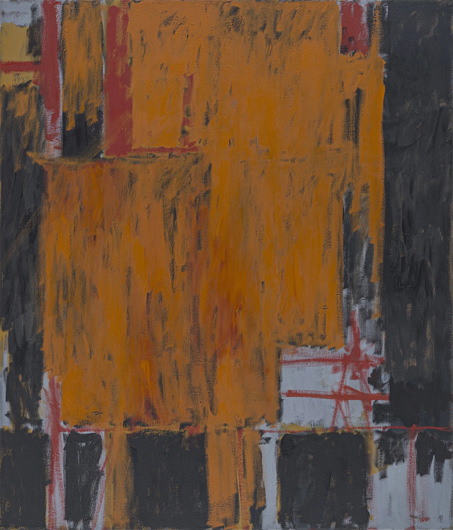 Section, 2025, Oil on canvas, 48 x 41 in.