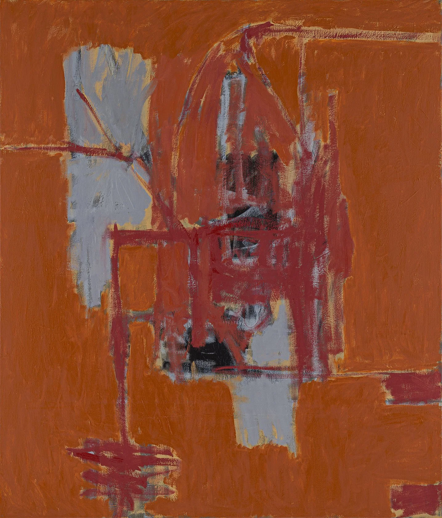 Impart, 2026, Oil on canvas, 48 x 41 in. $2,000