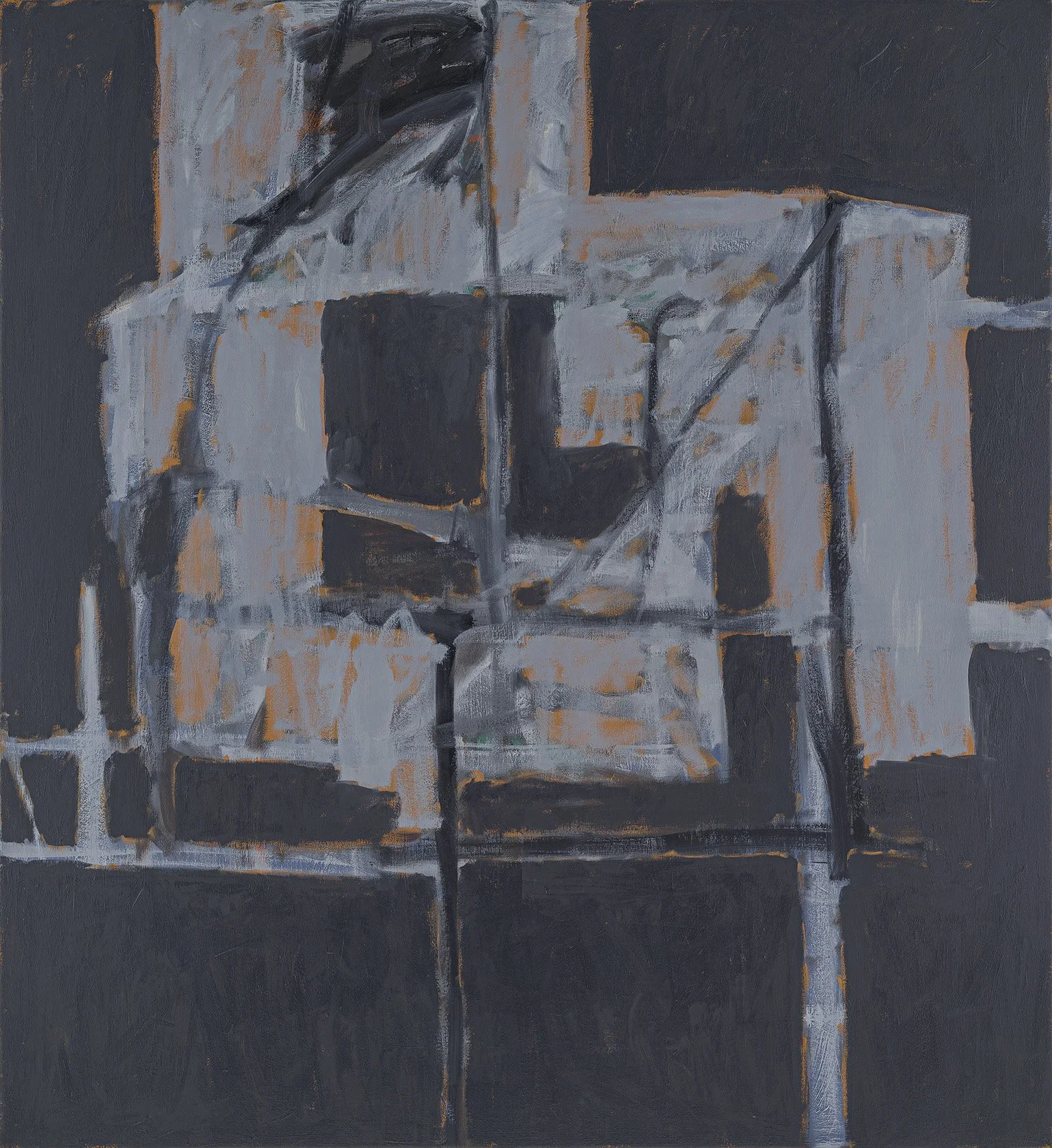 Detect, 2026, Oil on canvas, 48 x 44 in. $2,000