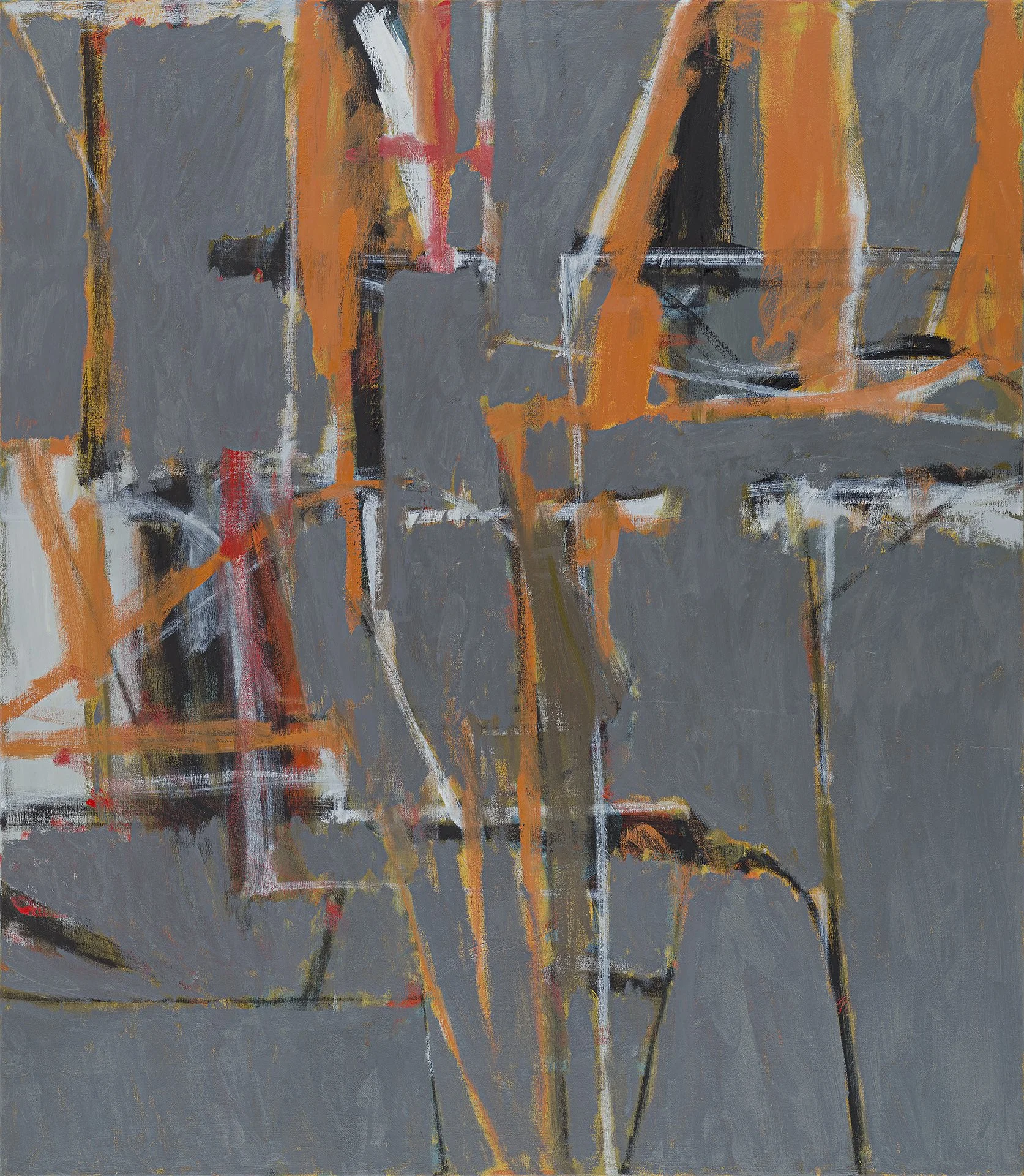 Menace, 2023, Oil on canvas, 46 x 40 in. $2,800