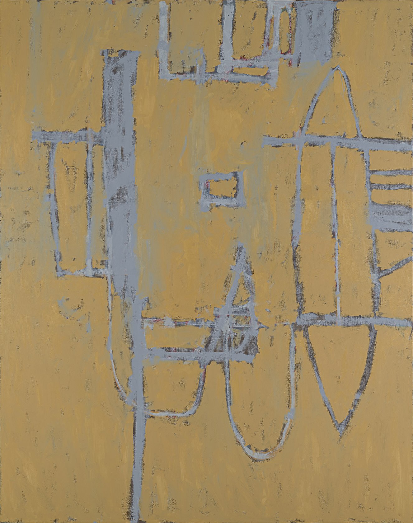 Aware, 2026, Oil on canvas, 76 x 60 in. $2,000