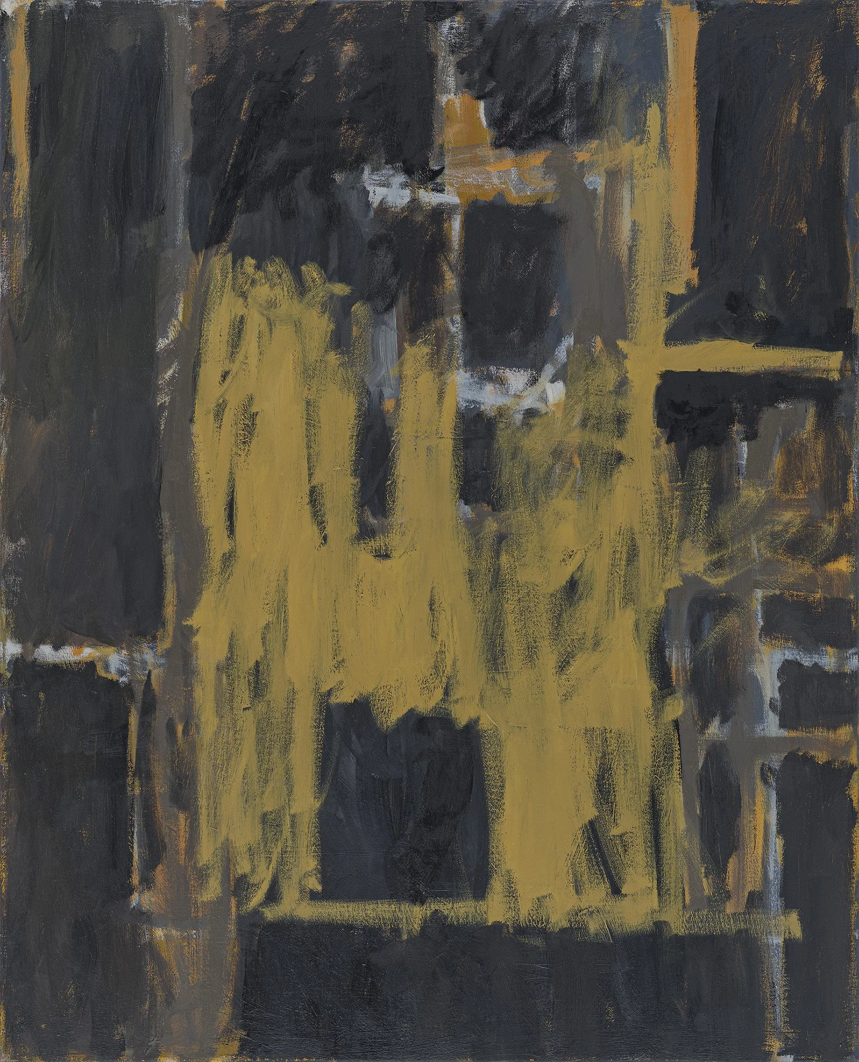 Trigger, 2025, Oil on canvas, 36 x 29 in. $2,200