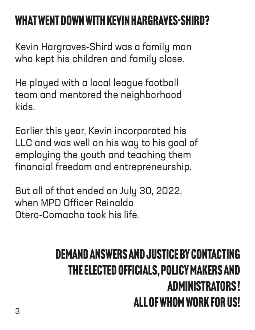 What went down with Kevin Hargraves-Shird?