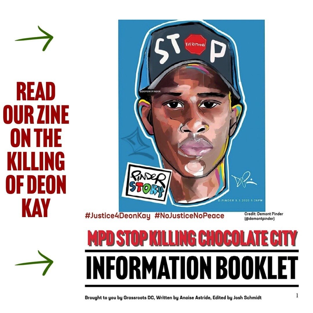 Check out our zine on the killing of Deon Kay 
more info in bio 

#grdc #zine #justice4deonkay #nojusticenopeace