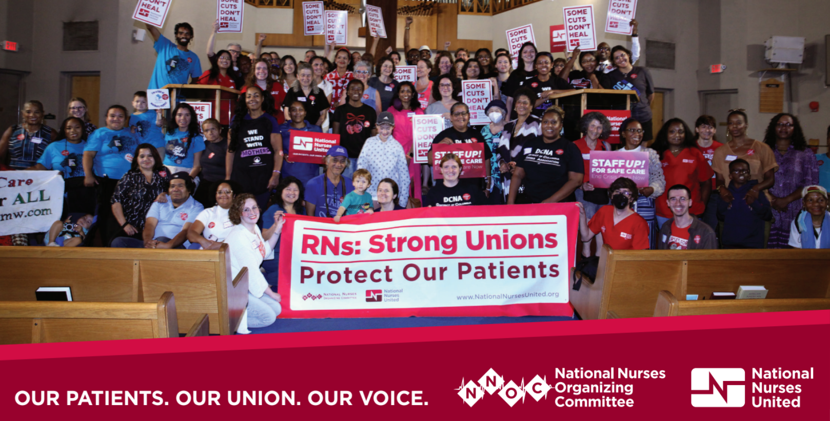 "Red Alert: Save Our Hospitals" Rally 
