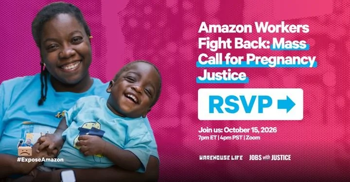 Amazon Workers Fight Back: Mass Call for Pregnancy Justice