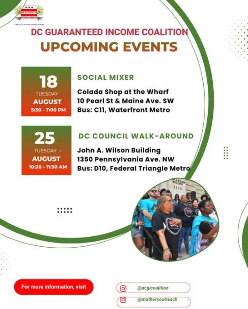 DC Guaranteed Income Coalition Council Walkaround