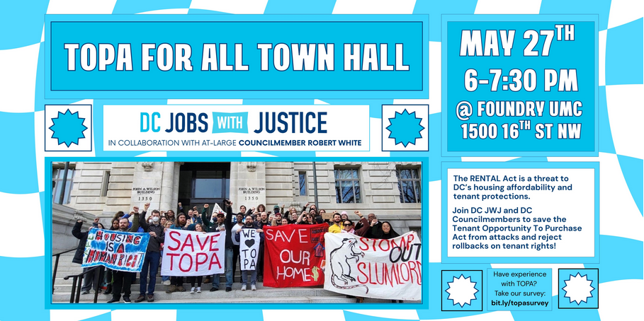 TOPA For All! Town Hall — Grassroots DC