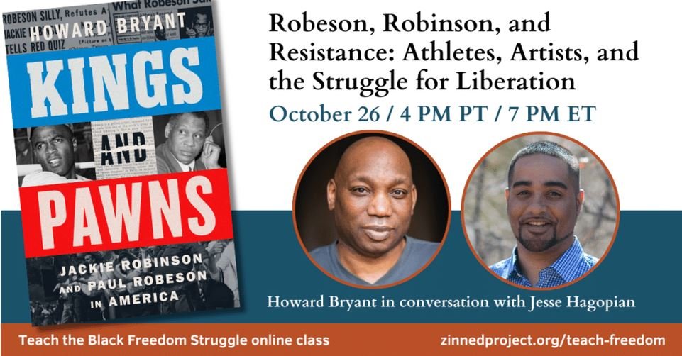 Robeson, Robinson, and Resistance: Athletes, Artists, and the Struggle for Liberation