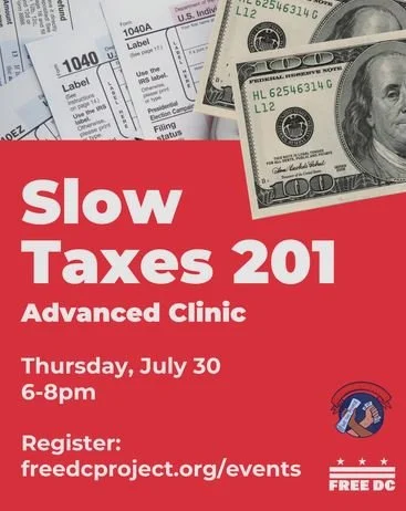 Slow Taxes 201: Advanced Clinic 