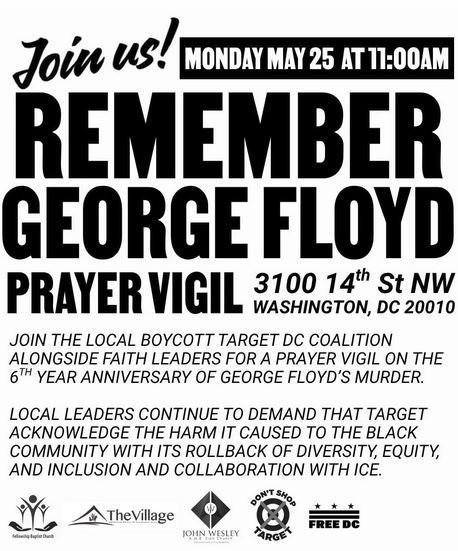 Remember George Floyd Prayer Vigil