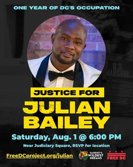 One Year of Occupation: Justice for Julian Bailey