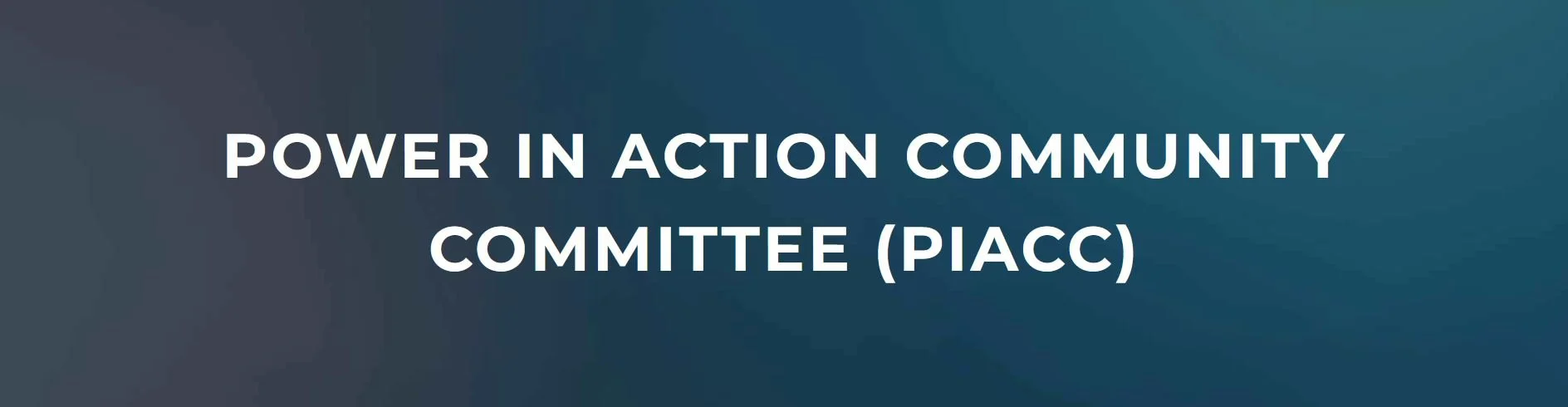Power in Action Community Committee (PiACC)