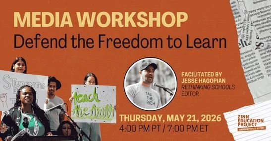 Media Workshop: Defend the Freedom to Learn