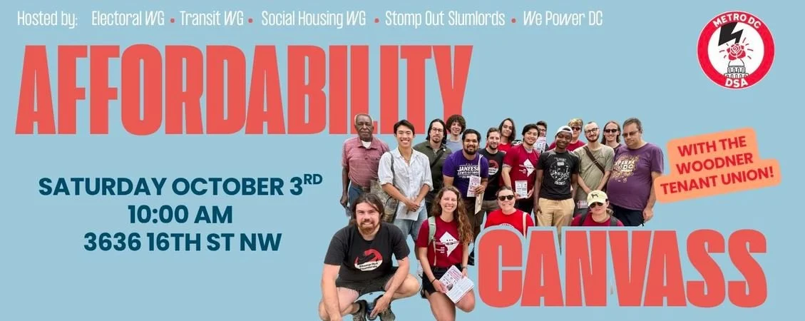 MDC DSA Affordability Canvass