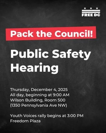 Pack the Council: Public Safety Hearing