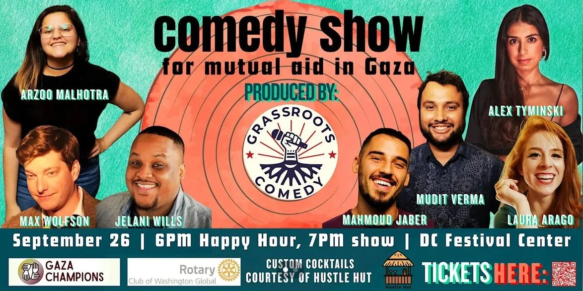 Comedy Show for Mutual Aid in Gaza