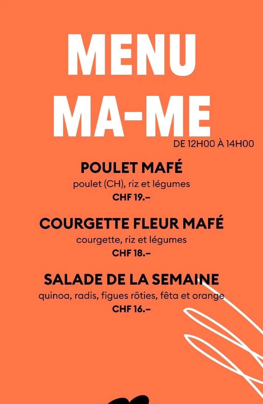 MARDI & MERCREDI MIDI