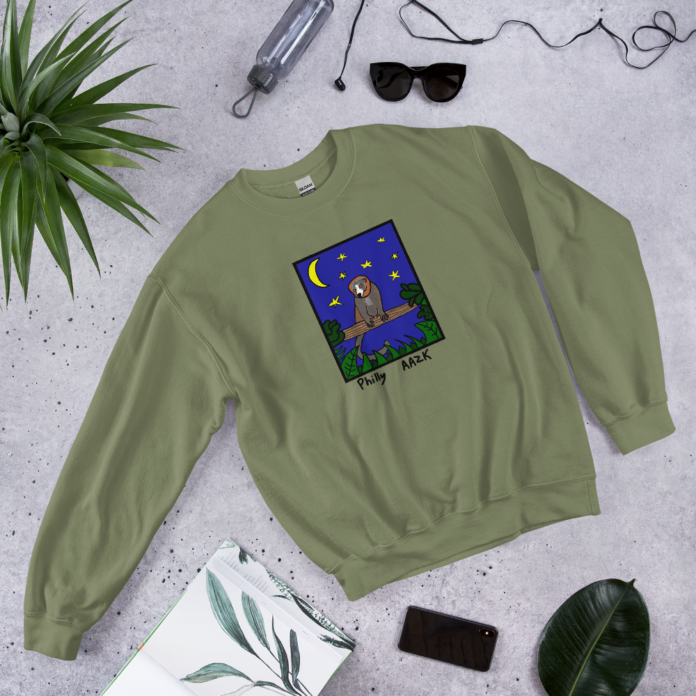 unisex-crew-neck-sweatshirt-military-green-front-6a6a572396d28.png