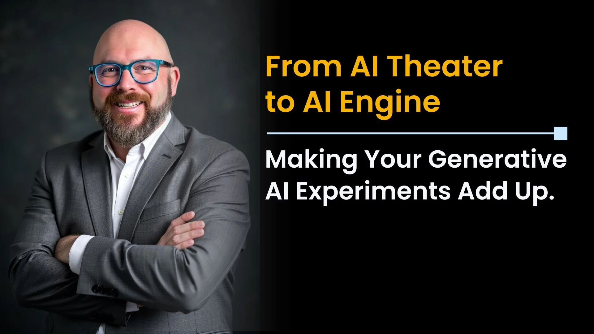 From AI Theater to AI Engine: Making Your Generative AI Experiments Add Up