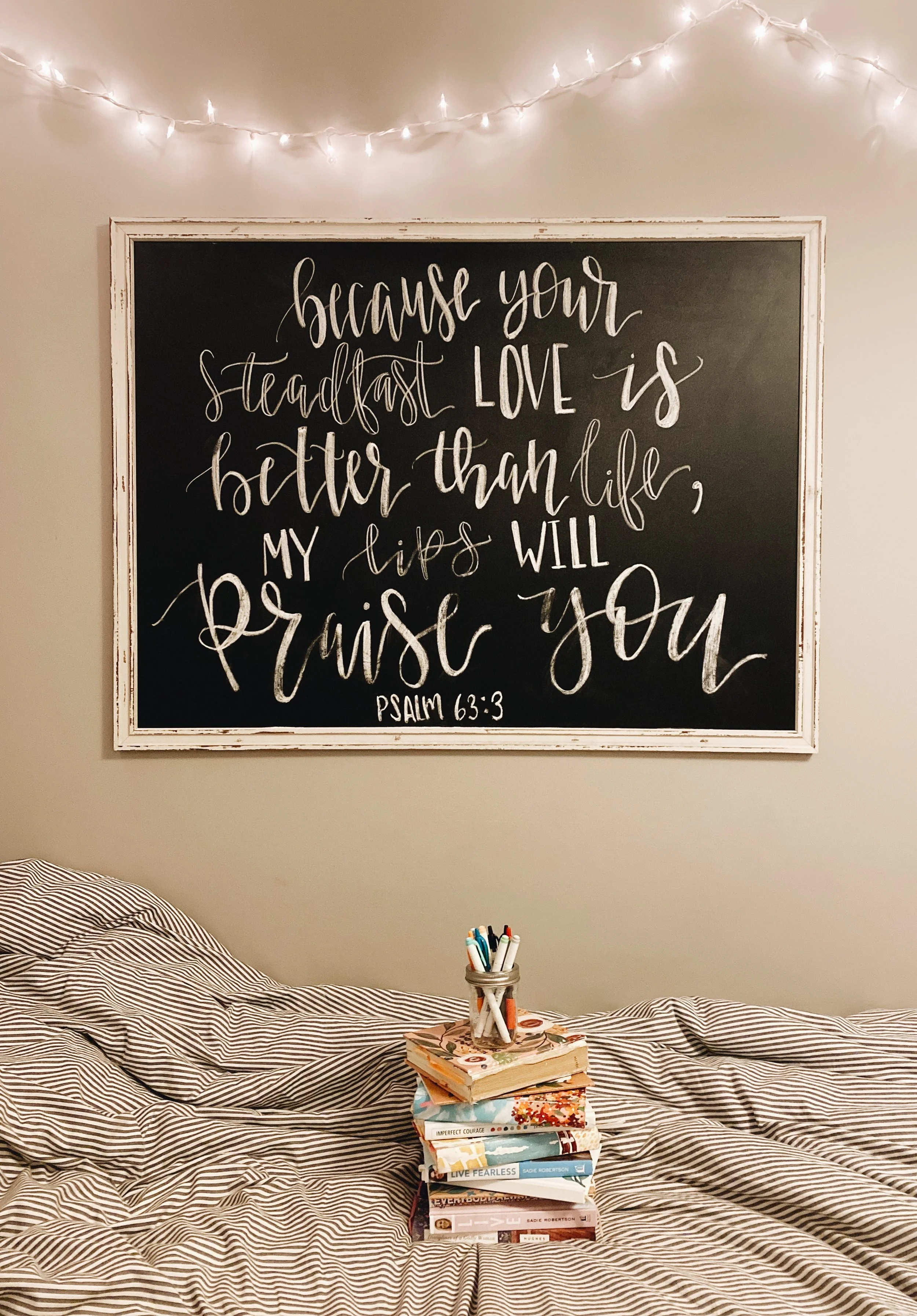 Write it on your heart