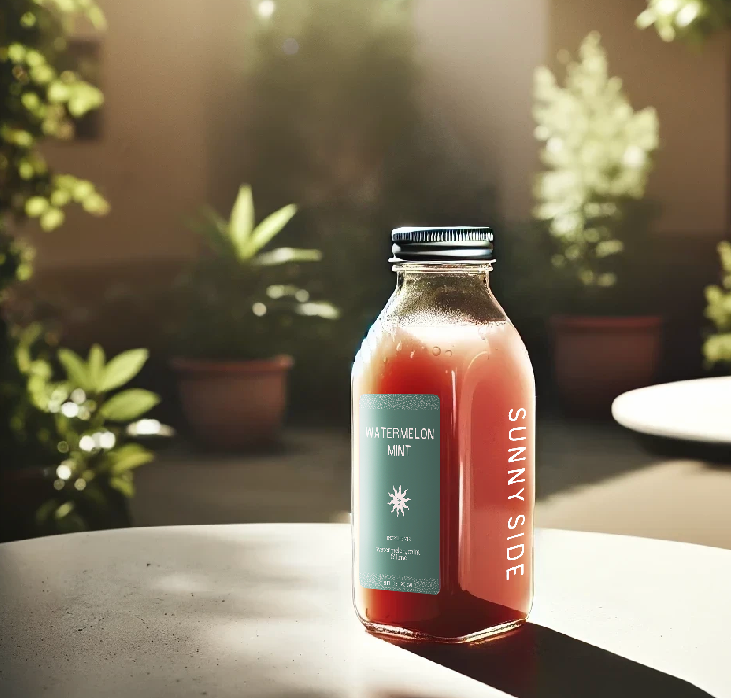 Sunny Side Juice Bottle Best green.png