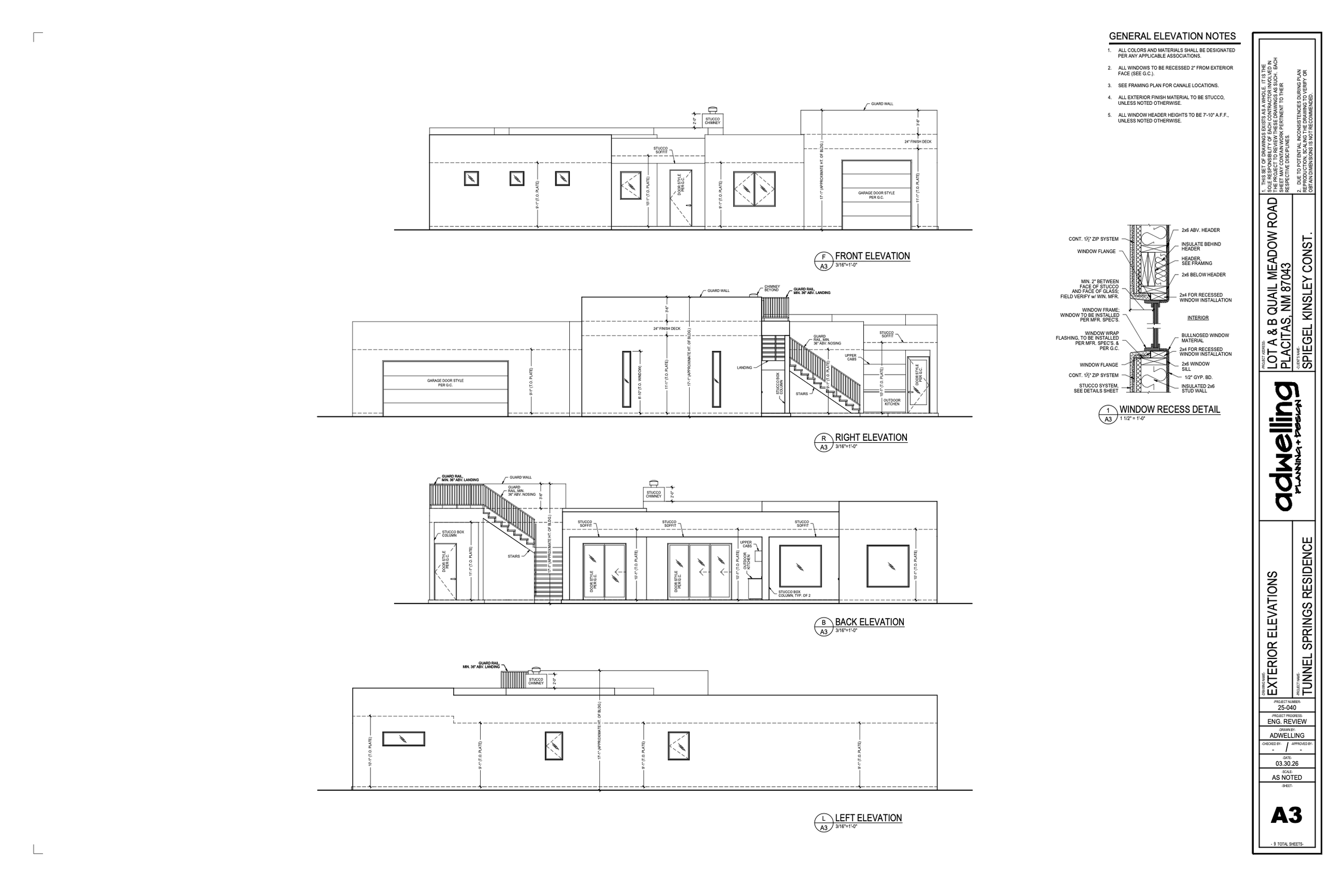 Tunnel Springs (2 home development 2026)