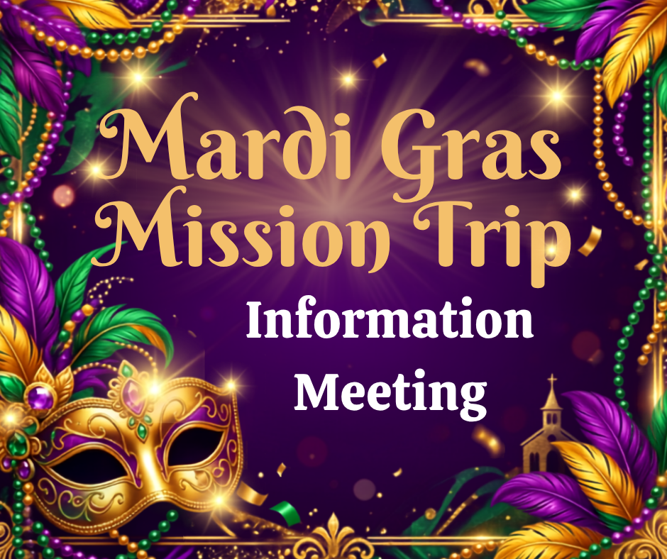 Mardi Gras Information Meeting