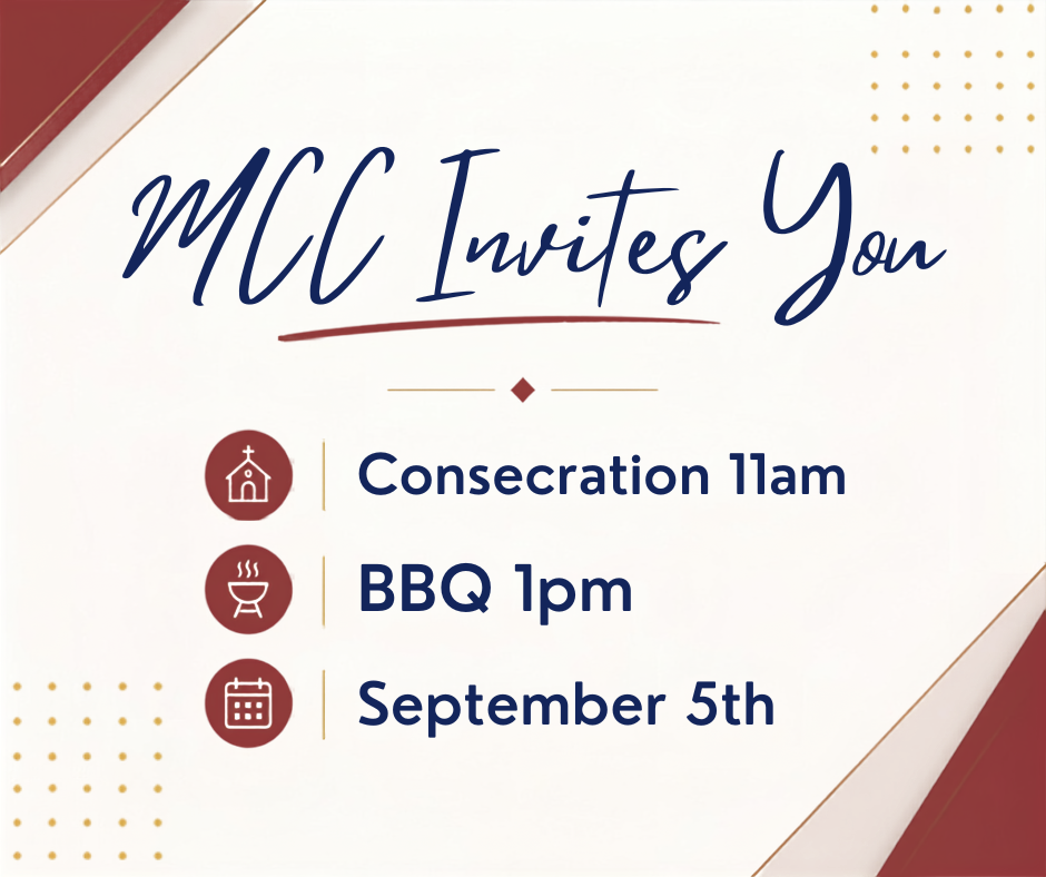 Consecration &amp; Celebration BBQ