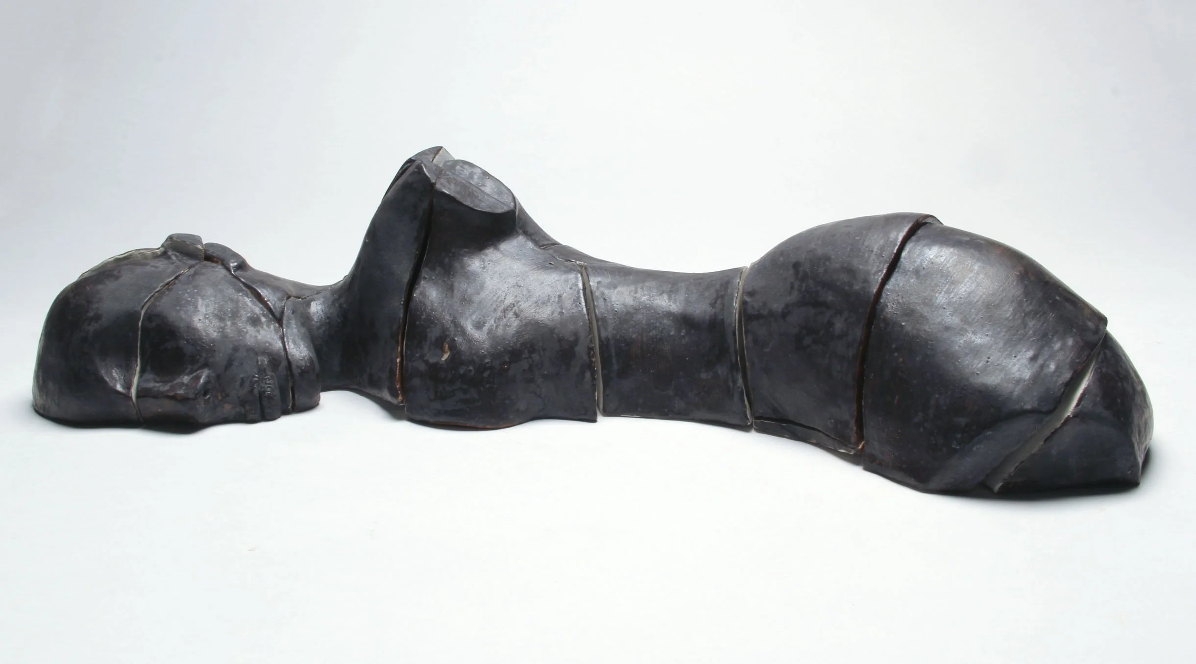 metal sculpture of a figure