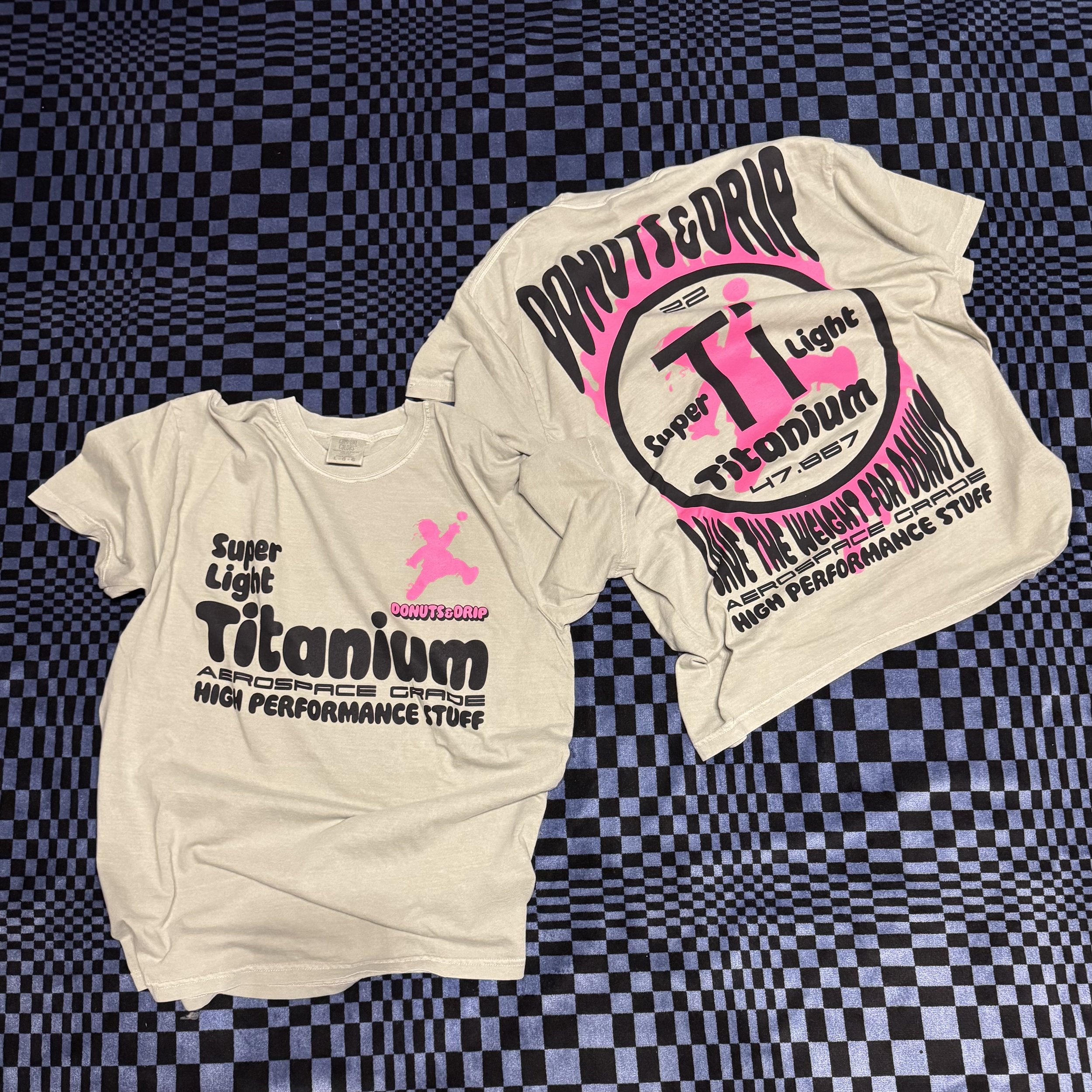TITANIUM TEE - OXIDIZED Ti