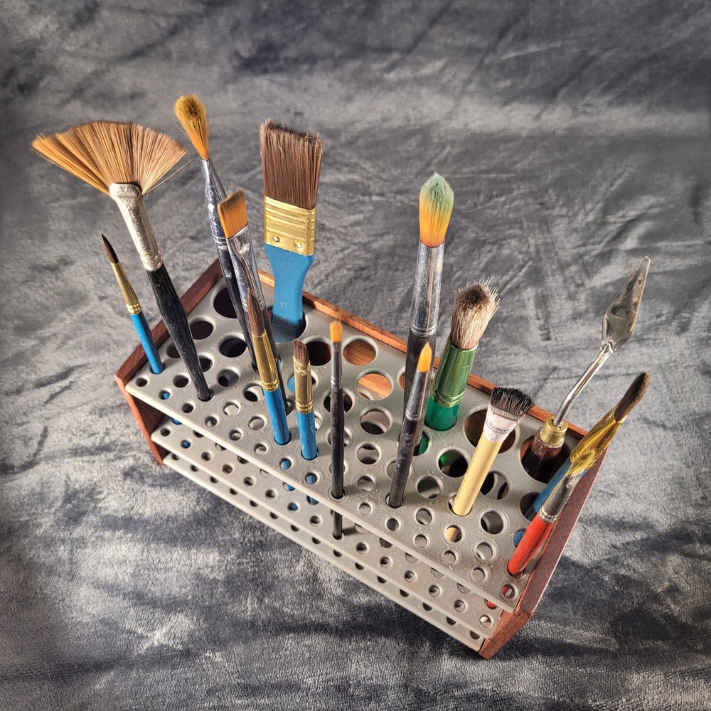 Prototype Paintbrush Holders