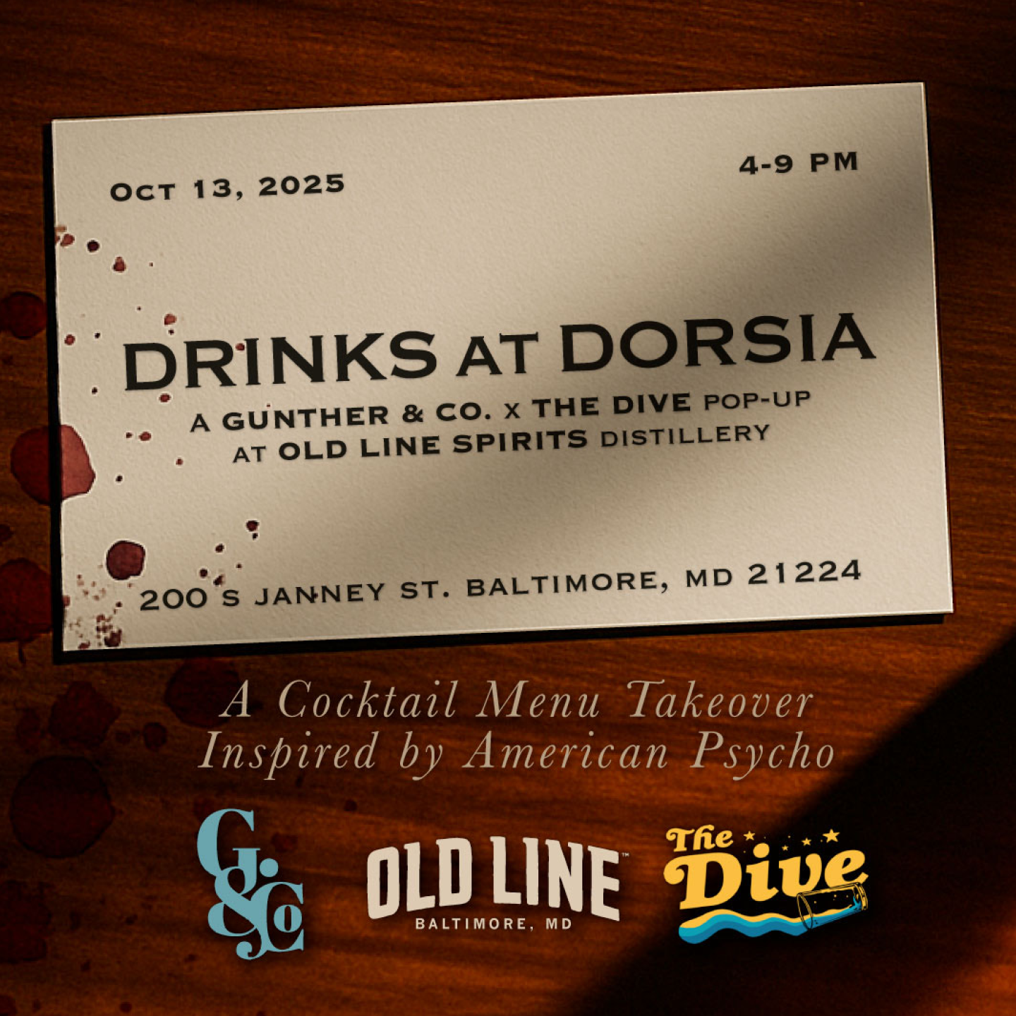 Drinks at Dorsia