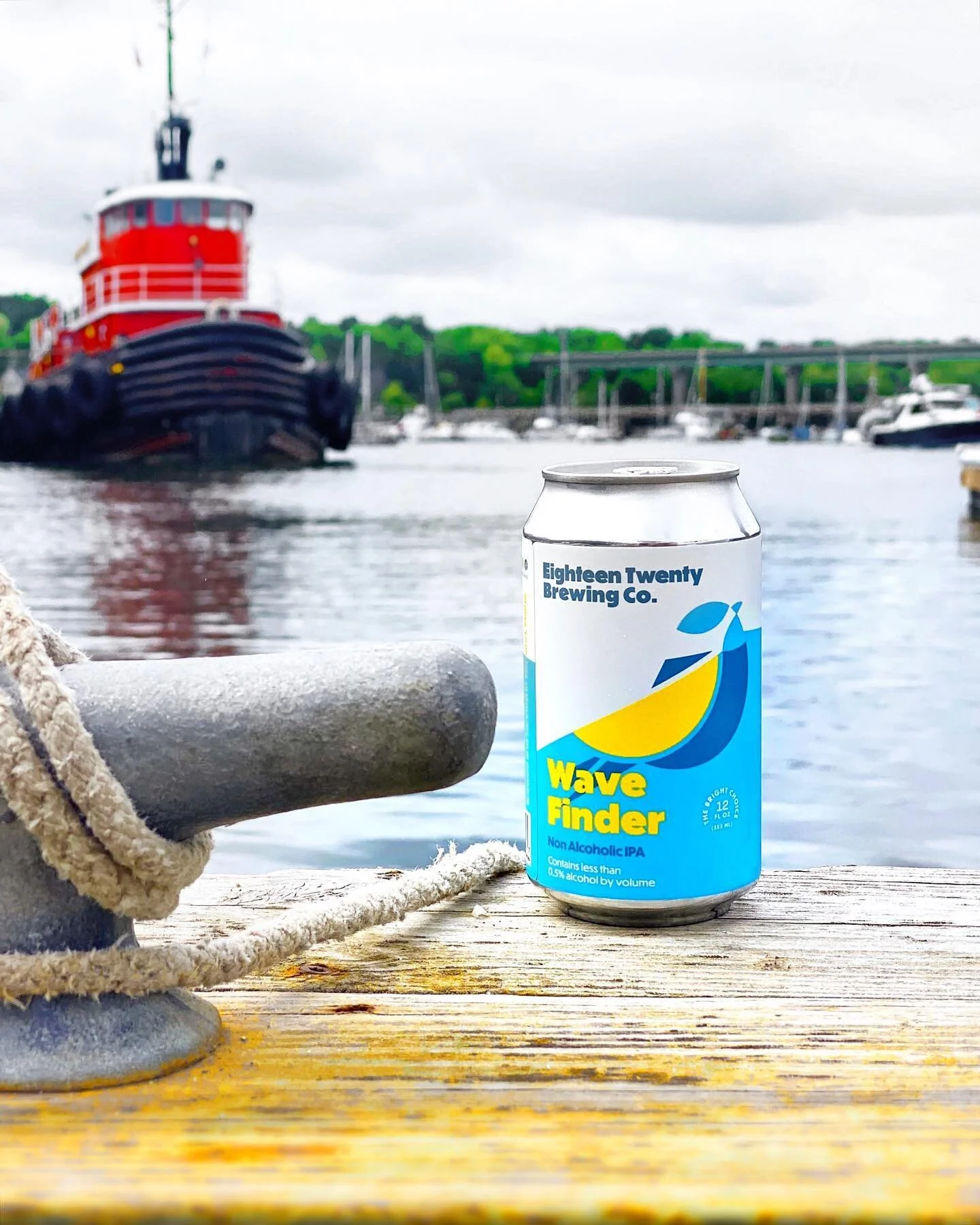 Wave Finder has been making a splash at many of Maine&rsquo;s best retailers. Have you tried this refreshing #NA IPA yet? 🌊