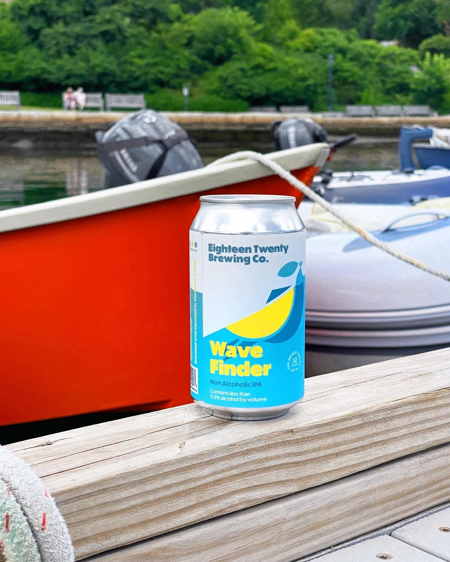 Set sail for new horizons with Wave Finder, a refreshing #NA IPA 🌊 

Wave Finder is IPA your way, with everything you love about #craftbeer and none of the alcohol. Go ahead, seas the day! 🚤