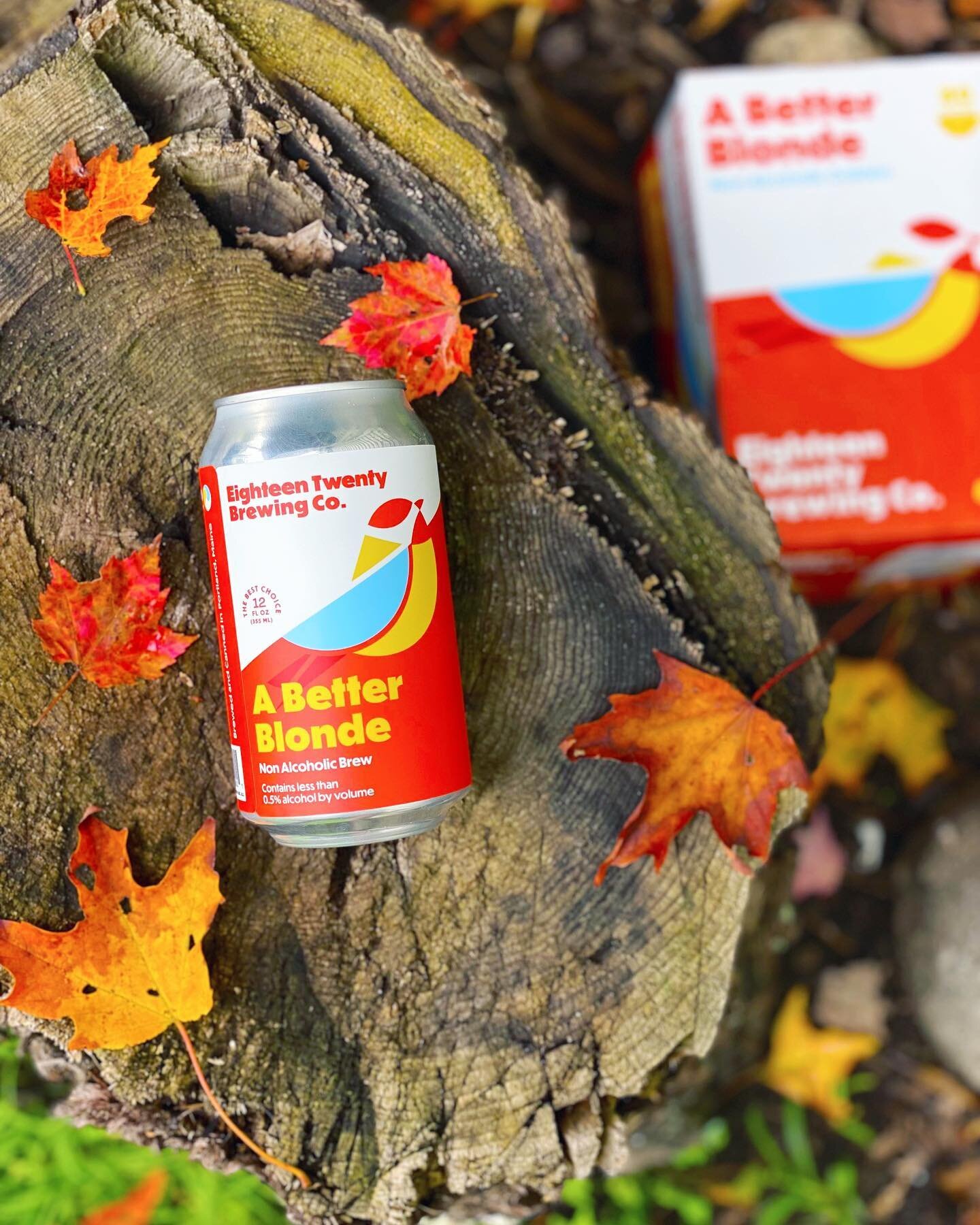 Summer isn&rsquo;t over yet, but here in Maine we&rsquo;re beginning to see signs of Fall! 🍁

If you&rsquo;re looking for a transitional #nacraftbeer to take you from one season to the next, grab A Better Blonde. It&rsquo;s balanced, flavorful, and 