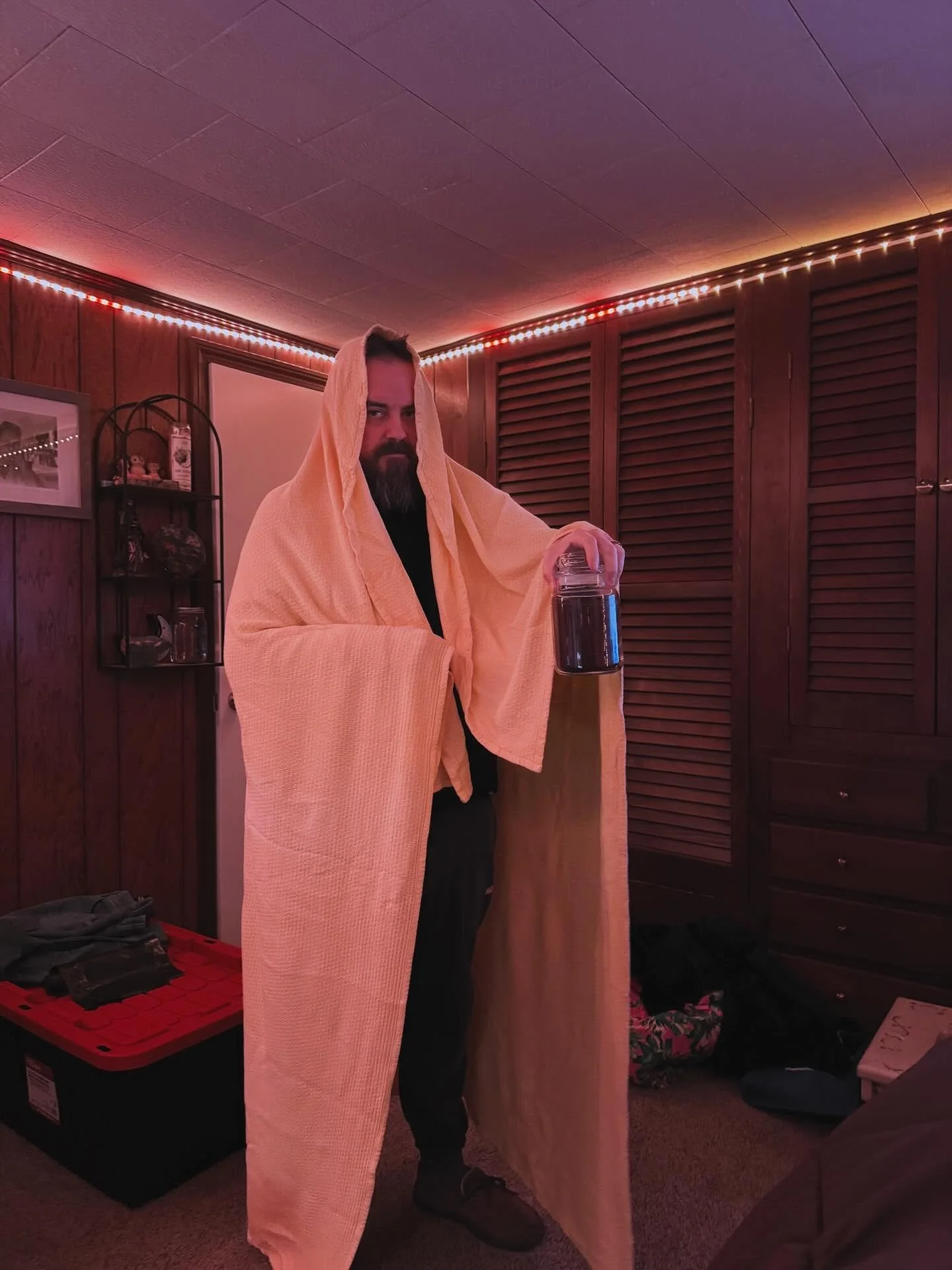 Nick is the embodiment of the Hermit Card. Look it up! He&rsquo;s a match! Lantern and all! #thehermit #riderwaitetarot #lantern #cosplayTheHermit