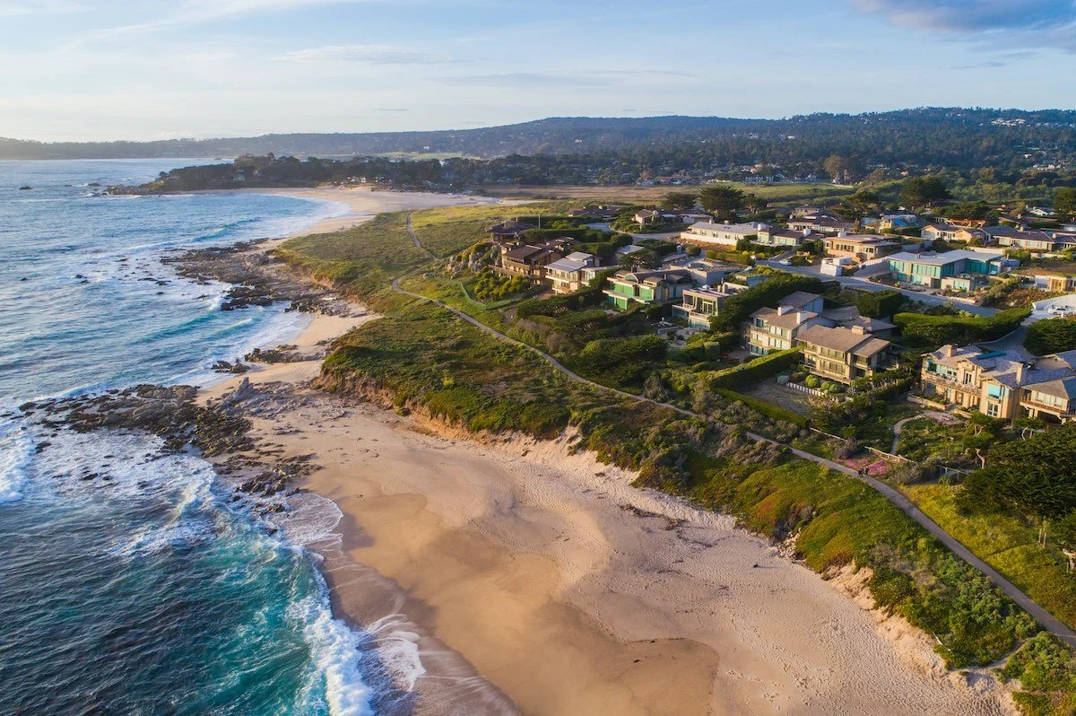 Owner's representative reviewing construction plans in Carmel, CA