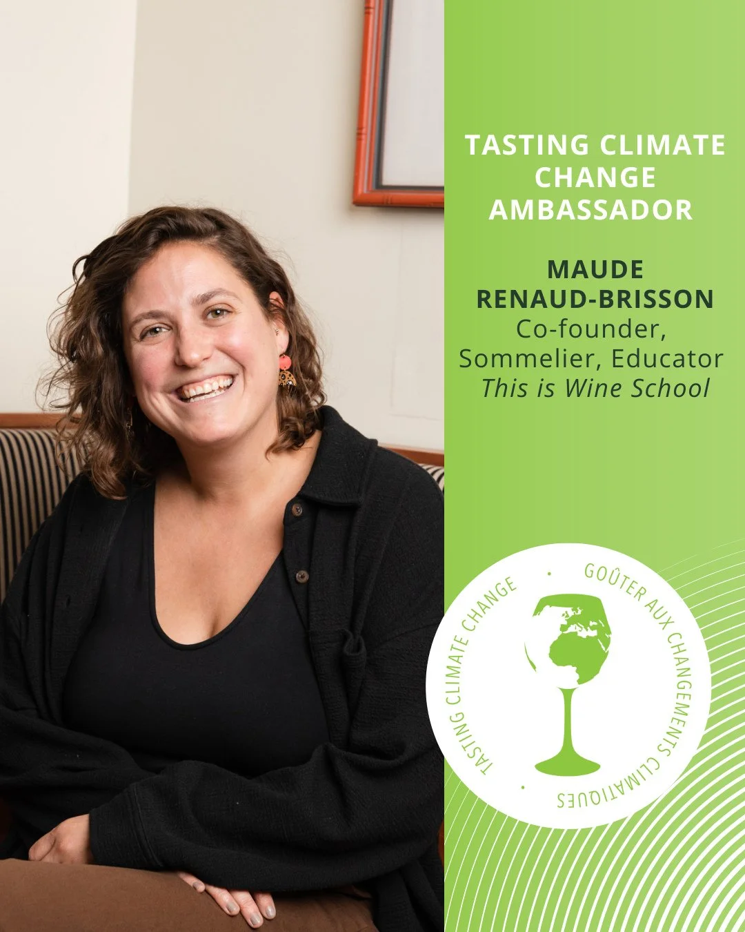 TASTING CLIMATE CHANGE&trade; is happening January 18th-20th 2026 in Montreal, Canada and tickets are now on sale! Our very own Maude and Kelcie (TIWS co-founders) are ambassadors. Read more about it below 👇🏻

Organized every two years, the confere